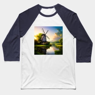 Windmill Baseball T-Shirt